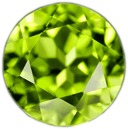 Peridot Edelstein und Schmuckstein